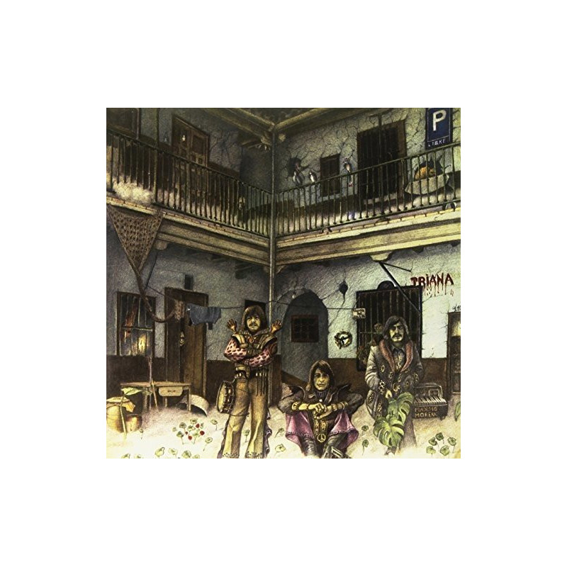 TRIANA: El Patio. Vinilo LP de segunda mano disponible: - Discos Marcapasos  - Tienda de discos en Granada