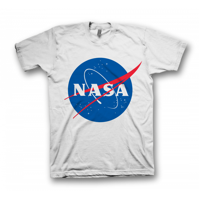 Sin - blanca Nasa logo (Adulto -