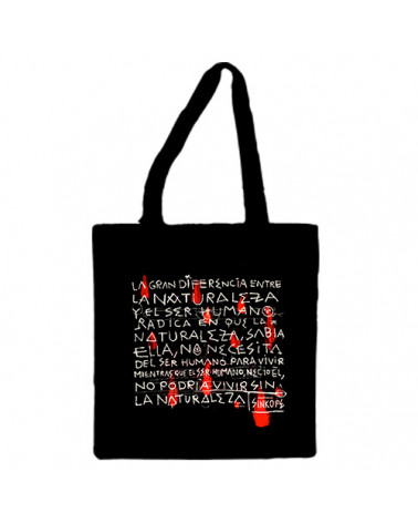 Tote bag negra - Tienda - Sílvia Pérez Cruz