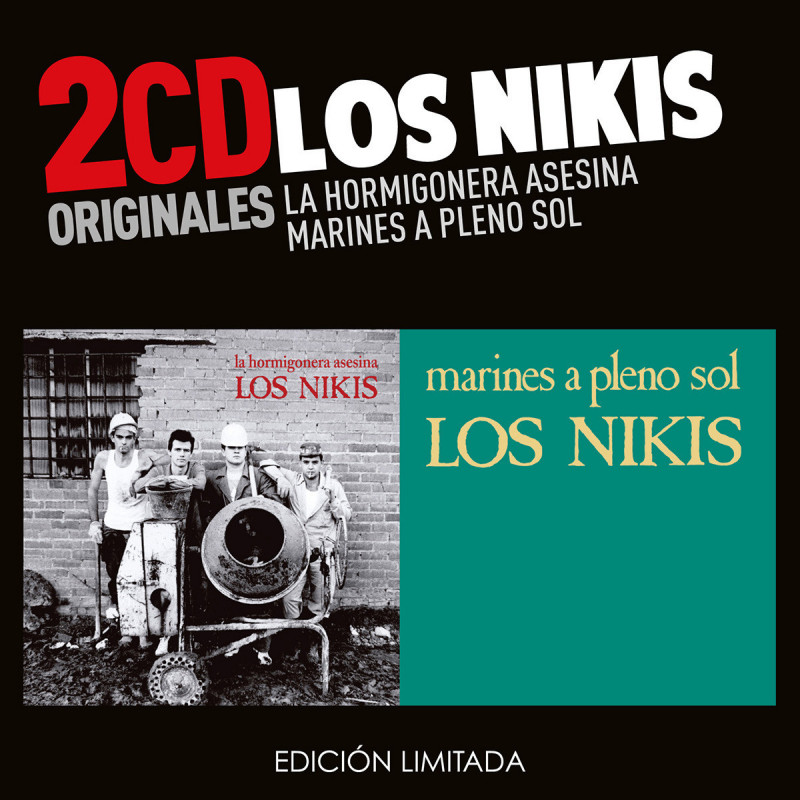 Los Nikis 2CD La Hormigonera Asesina / Mártires a Pleno Sol