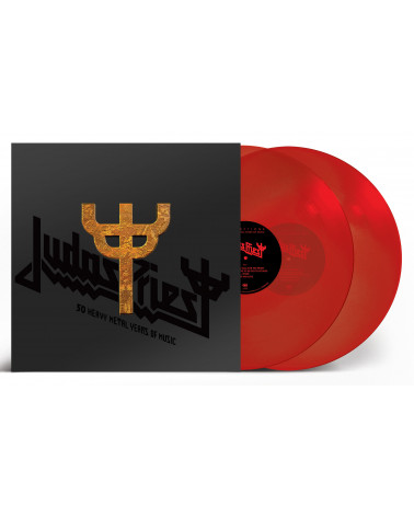 Judas Priest - 2Vinilo Reflections: 50 Heavy Metal Years Of Music (color  Rojo)