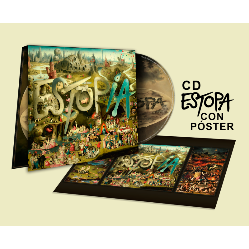 Nuevo Disco Estopa CD + Póster Estopía (Edición Preventa) La Casa