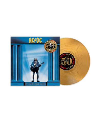 AC/DC - Vinilo Who Made Who - 50 Aniversario DORADO