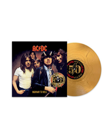 AC/DC - Vinilo Highway To Hell - 50 Aniversario DORADO