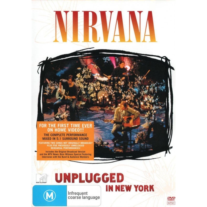 Defectuoso Método Cierto Nirvana - Dvd Mtv Unplugged In New York